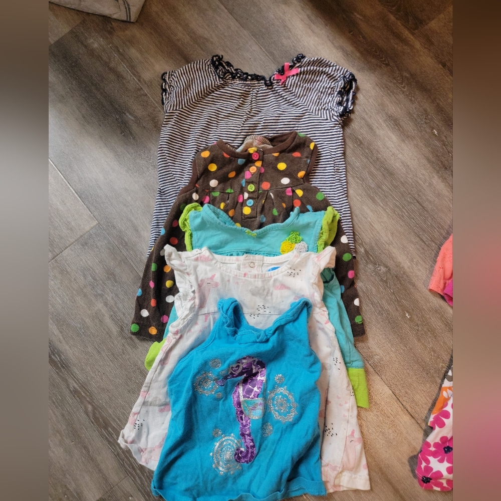 5 shirts dresses